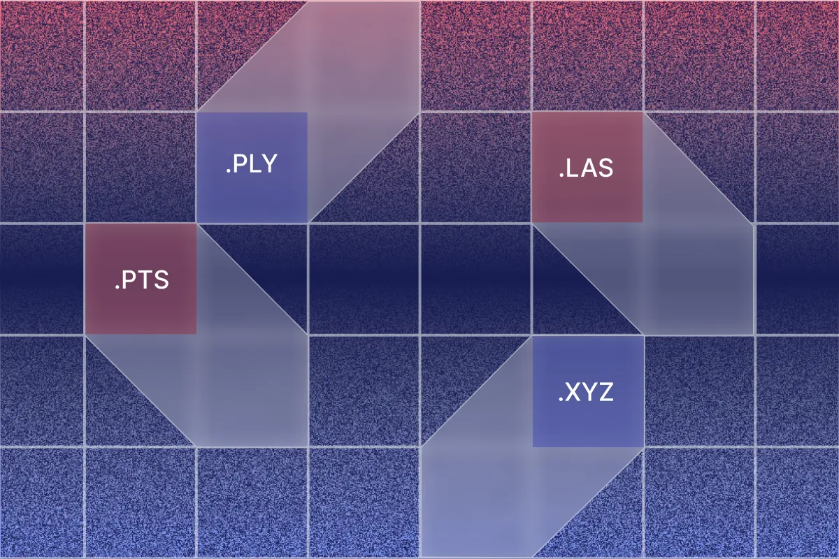 Point Cloud Export Formats Explained: PLY, LAS, XYZ, PTS