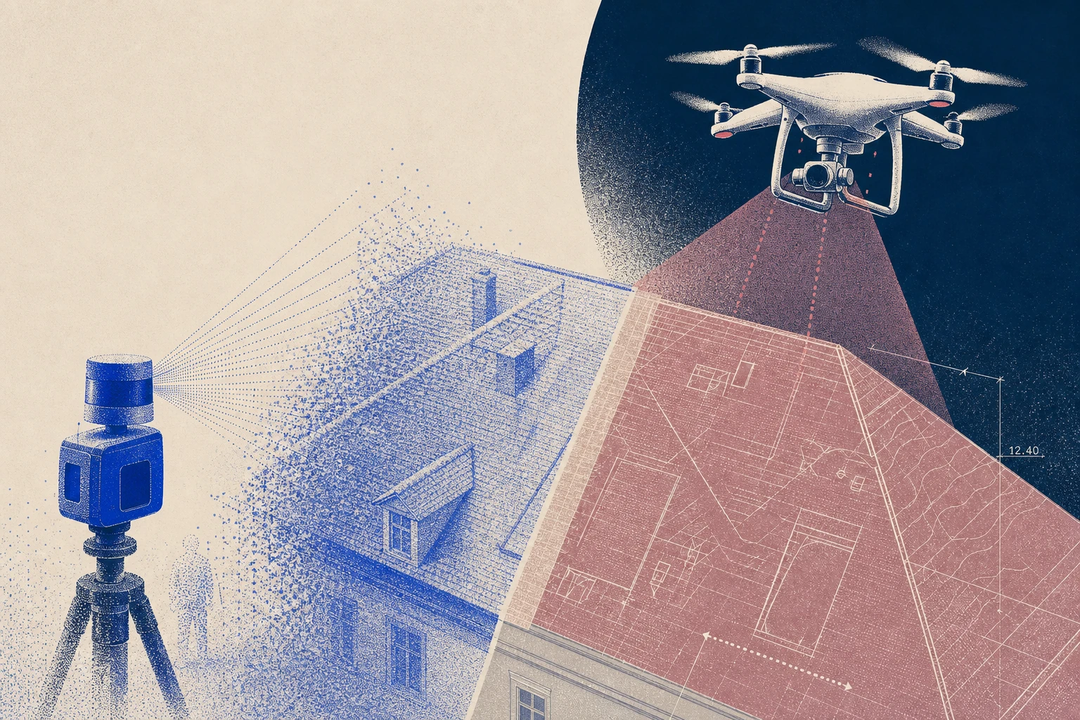 Mobile Scanning vs. Drone Mapping for Roof Inspections