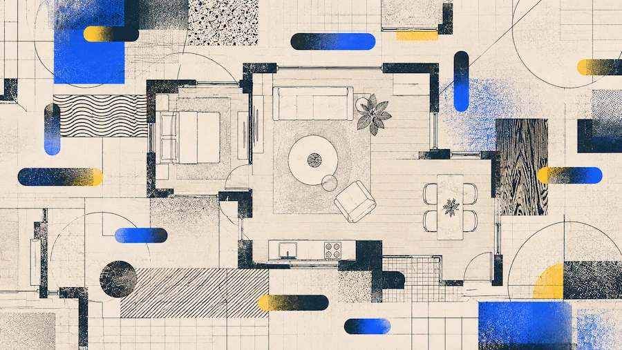 Using AI Floor Plans for Interior Design Mood Boards