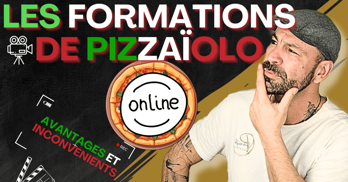 formation pizzaiolo en ligne cuisson d'une pizza au four à bois technique professionnelle de pizzaiolo