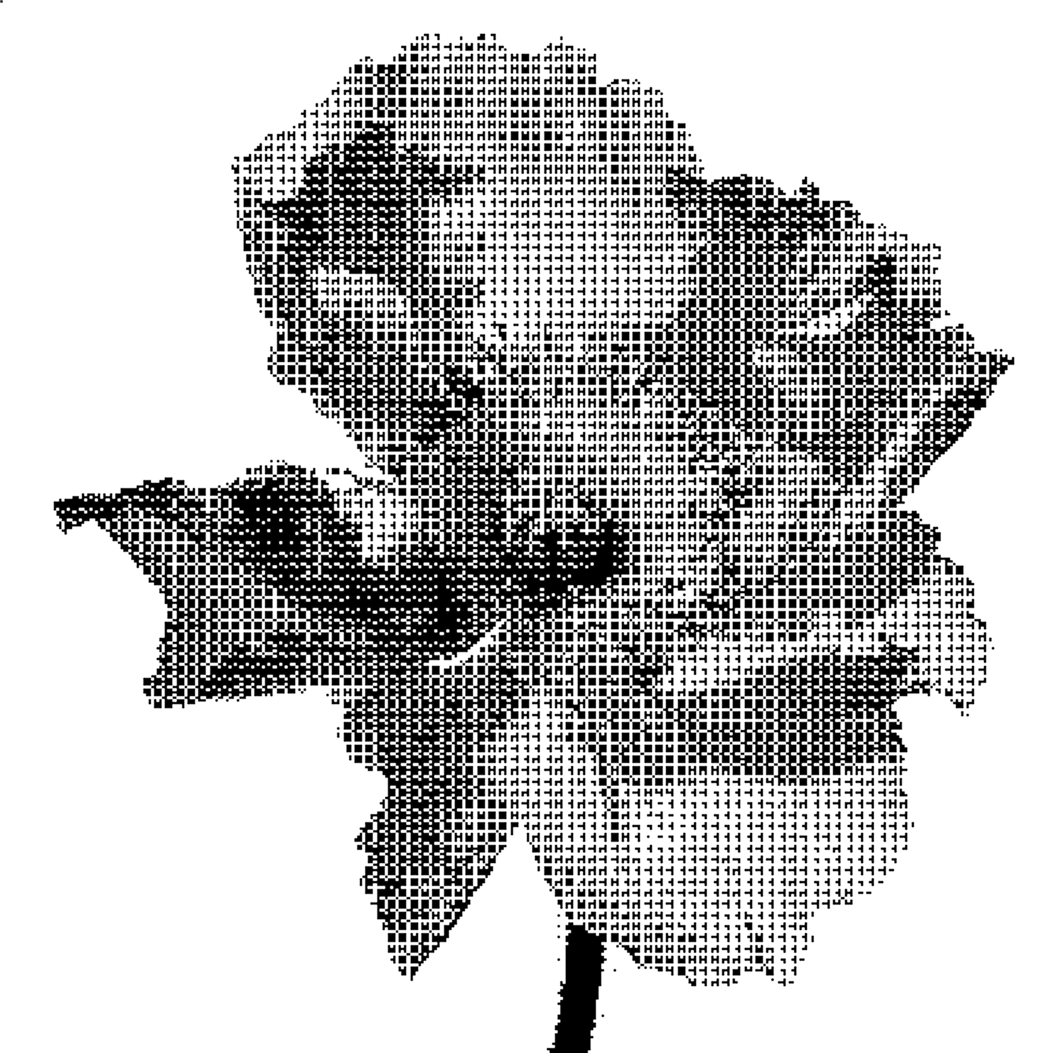 Mission statement with halftone illustration of the Empire State Building for Born West New York projects