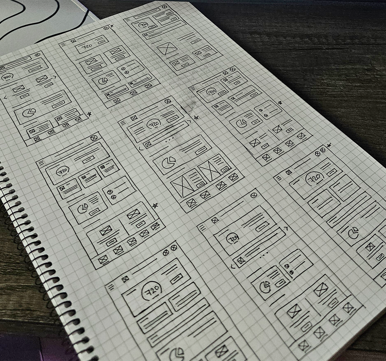 Wireframes and concepts