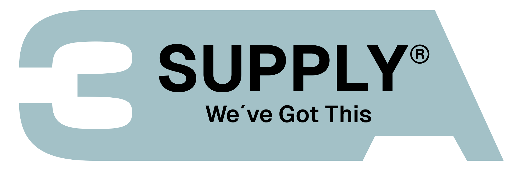 Blue stylized letter S with 'SUPPLY®' and 'We’ve Got This' text inside.