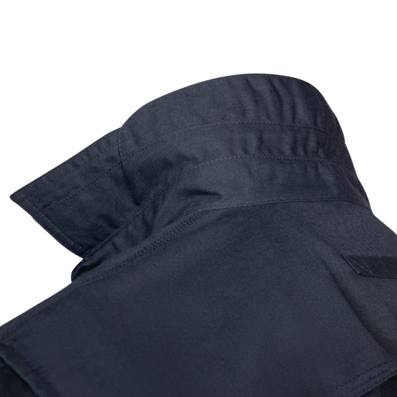 Button Down Shirt Navy FR Lenzing Aramid — Flamesafe flame-resistant workwear – view 9