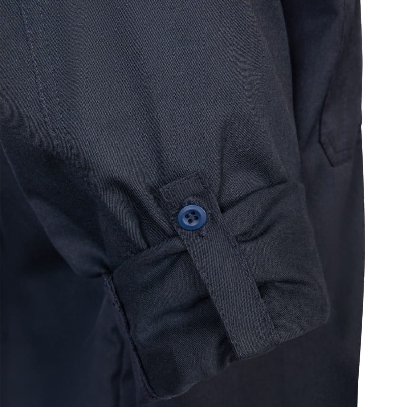 Button Down Shirt Navy FR Lenzing Aramid — Flamesafe flame-resistant workwear – view 13