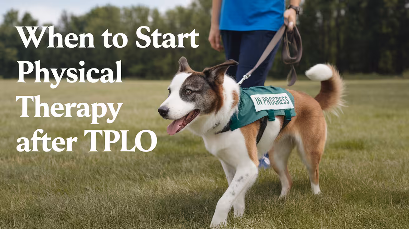 When to Start Physical Therapy After TPLO Surgery