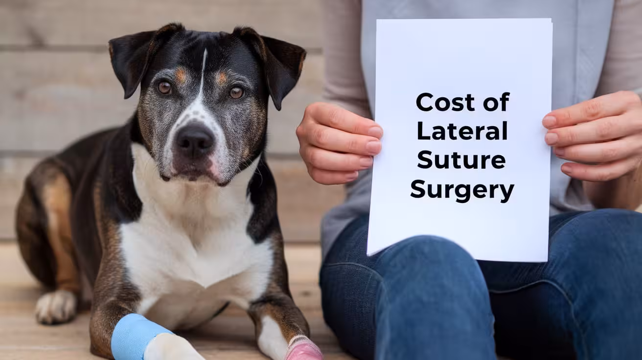 Costo della chirurgia con suture laterali per cani