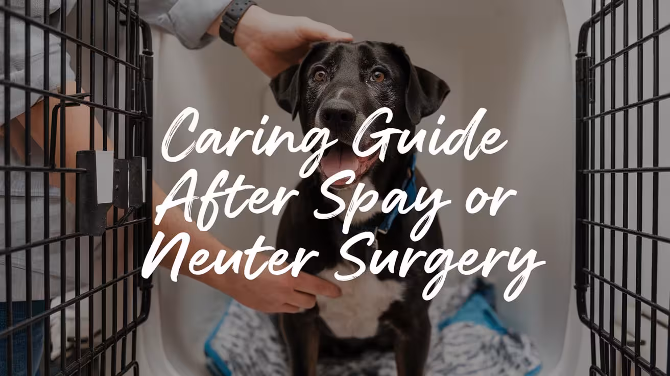 How to Care for Your Dog After Spay or Neuter Surgery