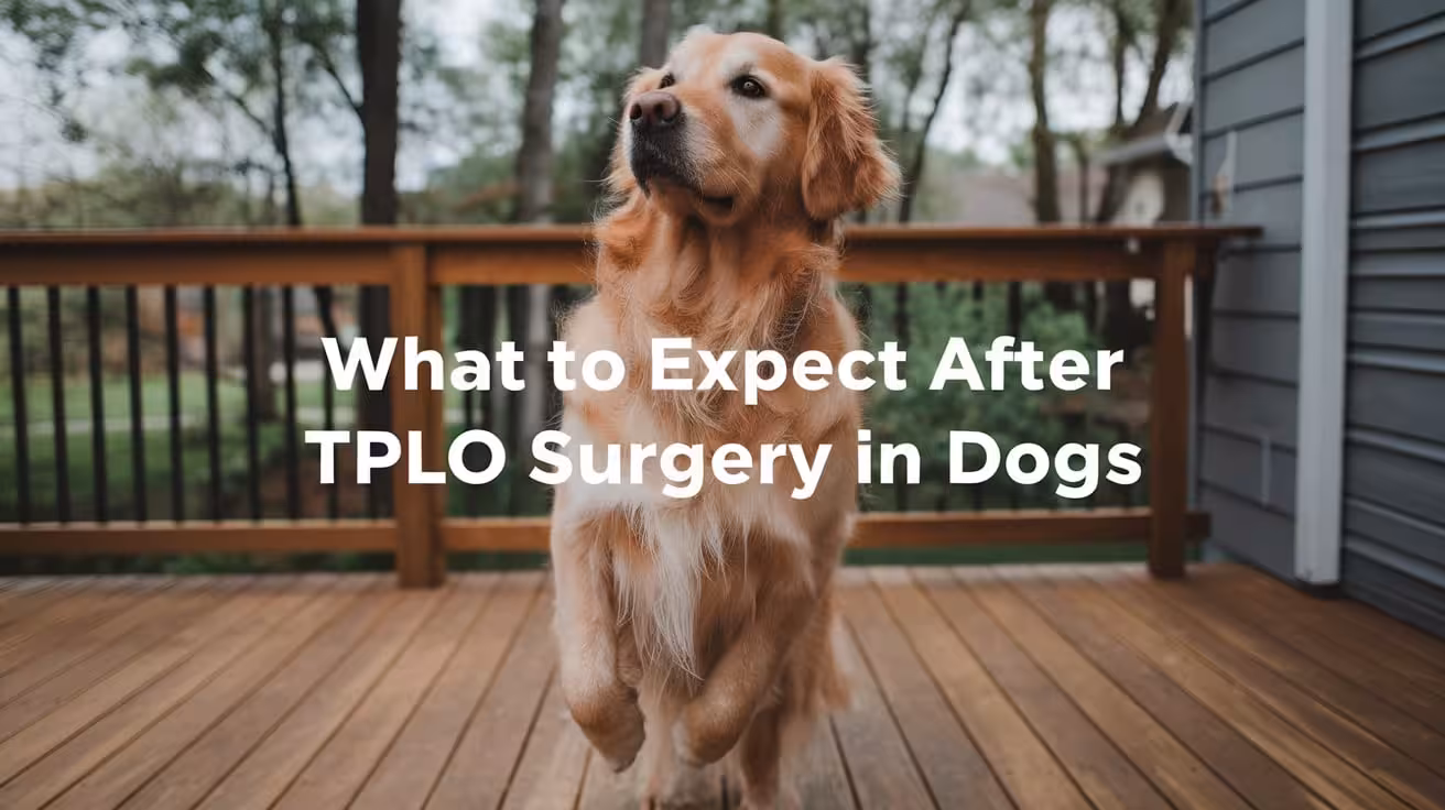 What to Expect After TPLO Surgery in Dogs