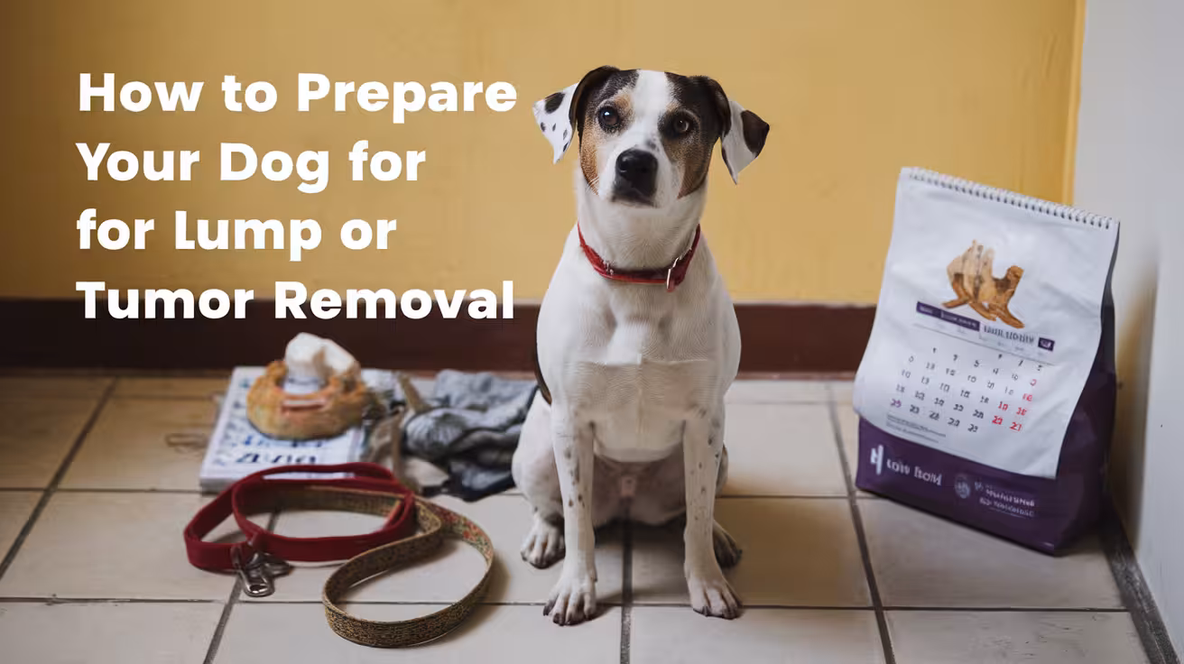 How to Prepare Your Dog for Lump or Tumor Removal