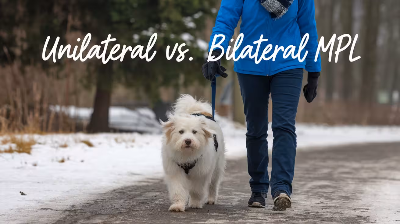 Unilateral vs. Bilateral Medial Patellar Luxation in Dogs