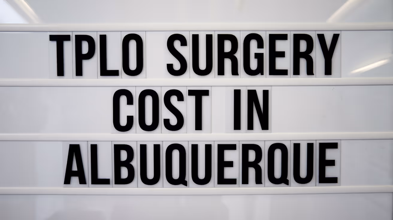 TPLO Surgery Cost in Albuquerque