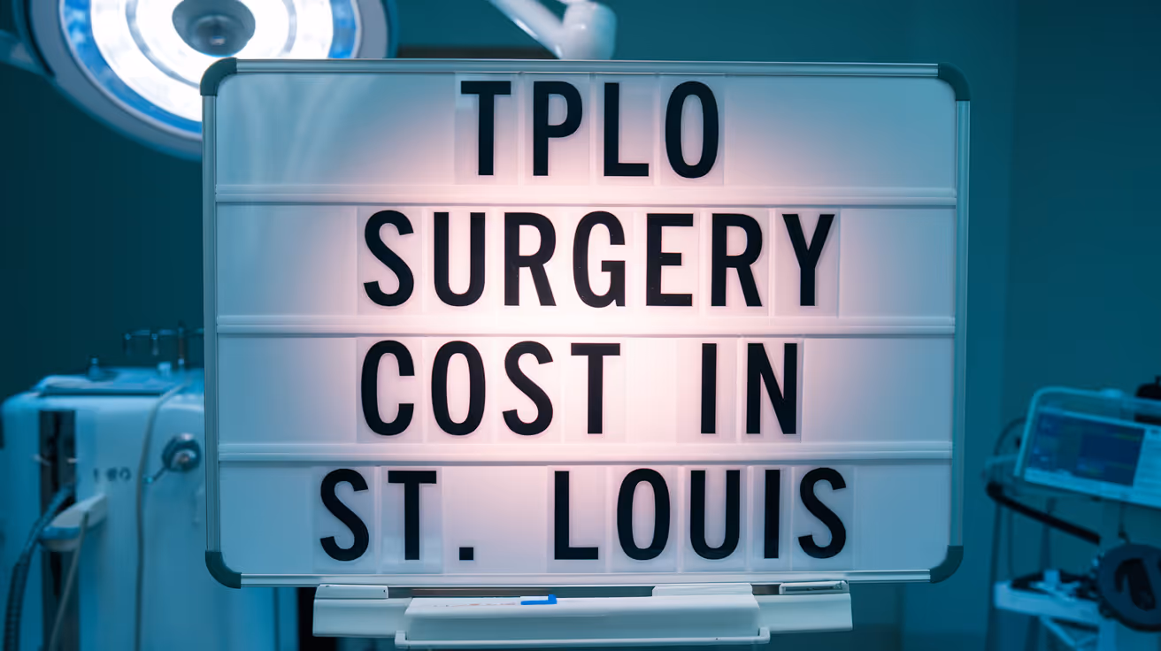 TPLO Surgery Cost in St Louis