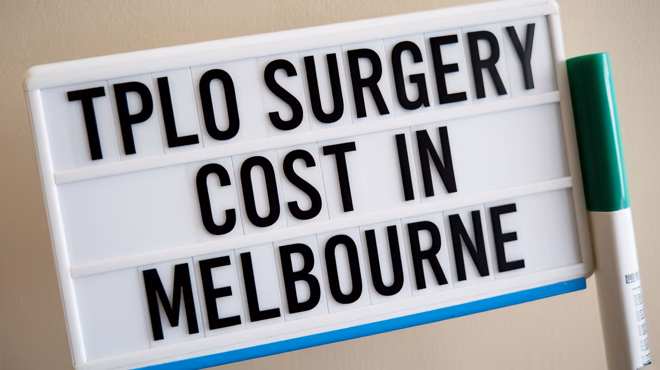 TPLO Surgery Cost in Melbourne
