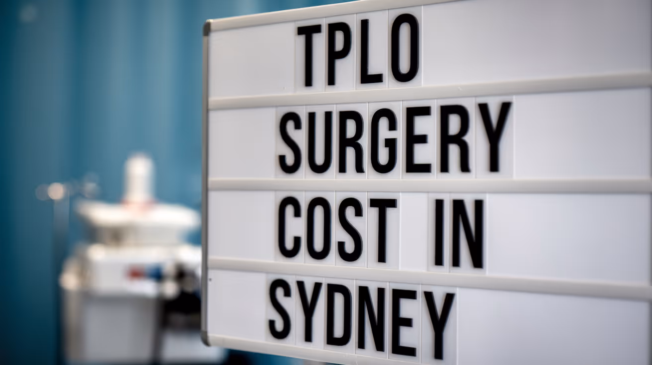 TPLO Surgery Cost in Sydney