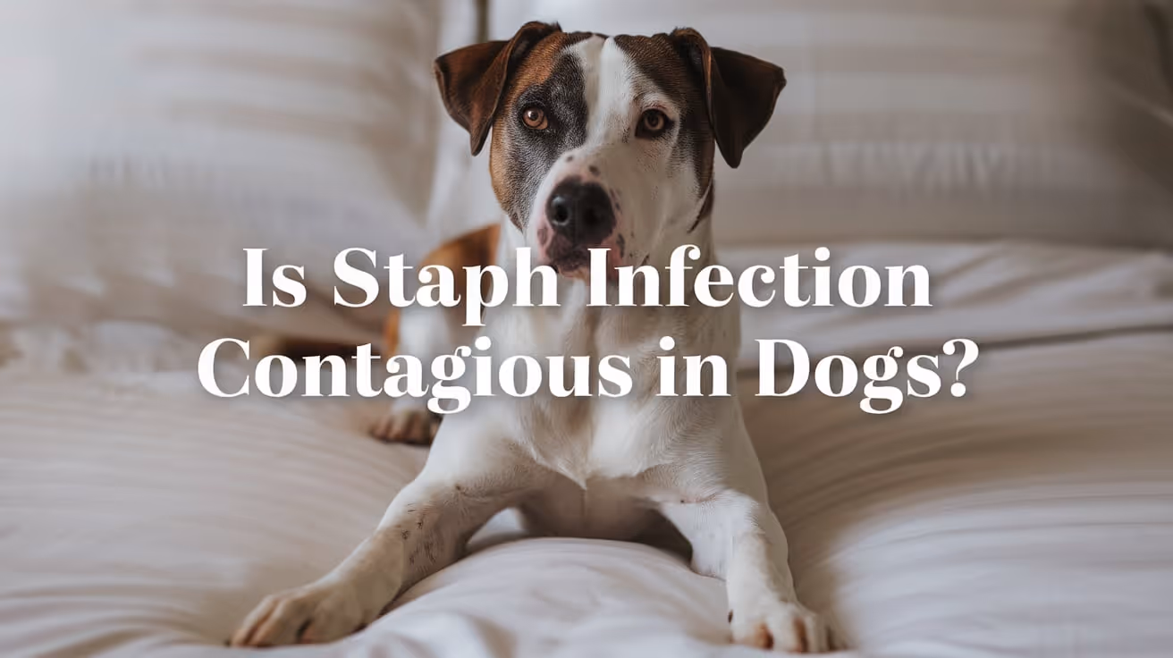 ¿Es contagiosa la infección por estafilococos en perros?