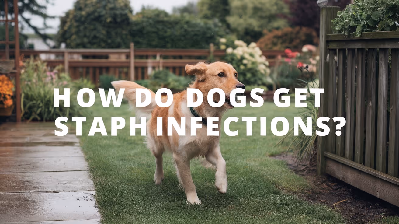 ¿Cómo contraen los perros infecciones por estafilococos?