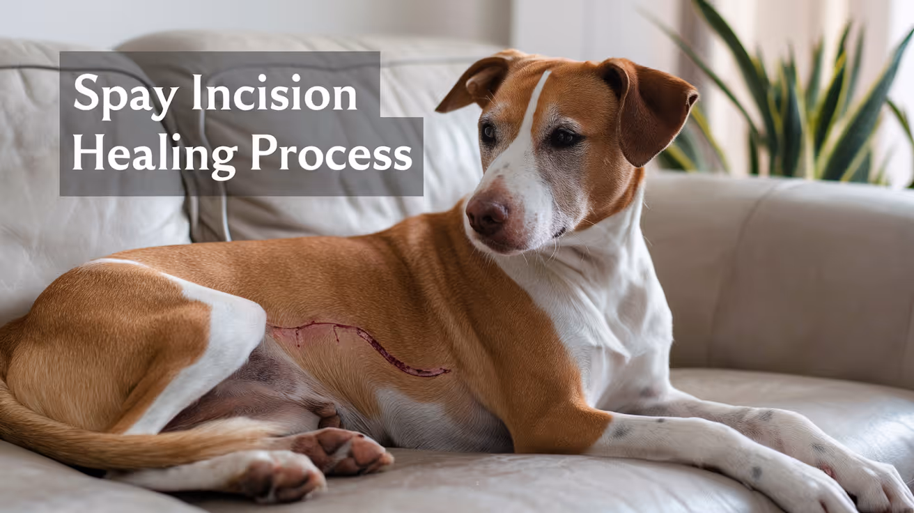 spay incision healing process