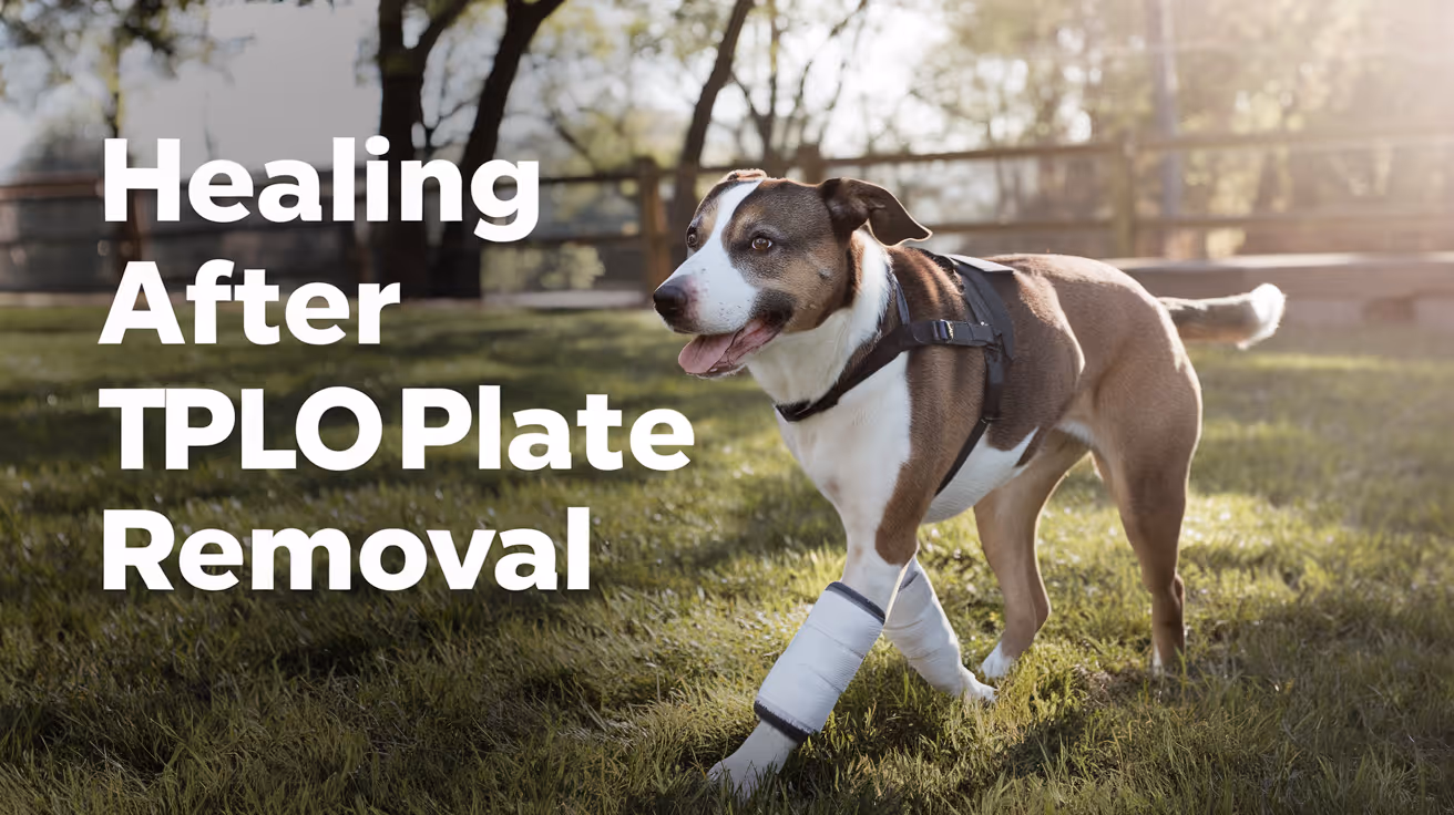 Can a Dog Heal Normally After TPLO Plate Removal?