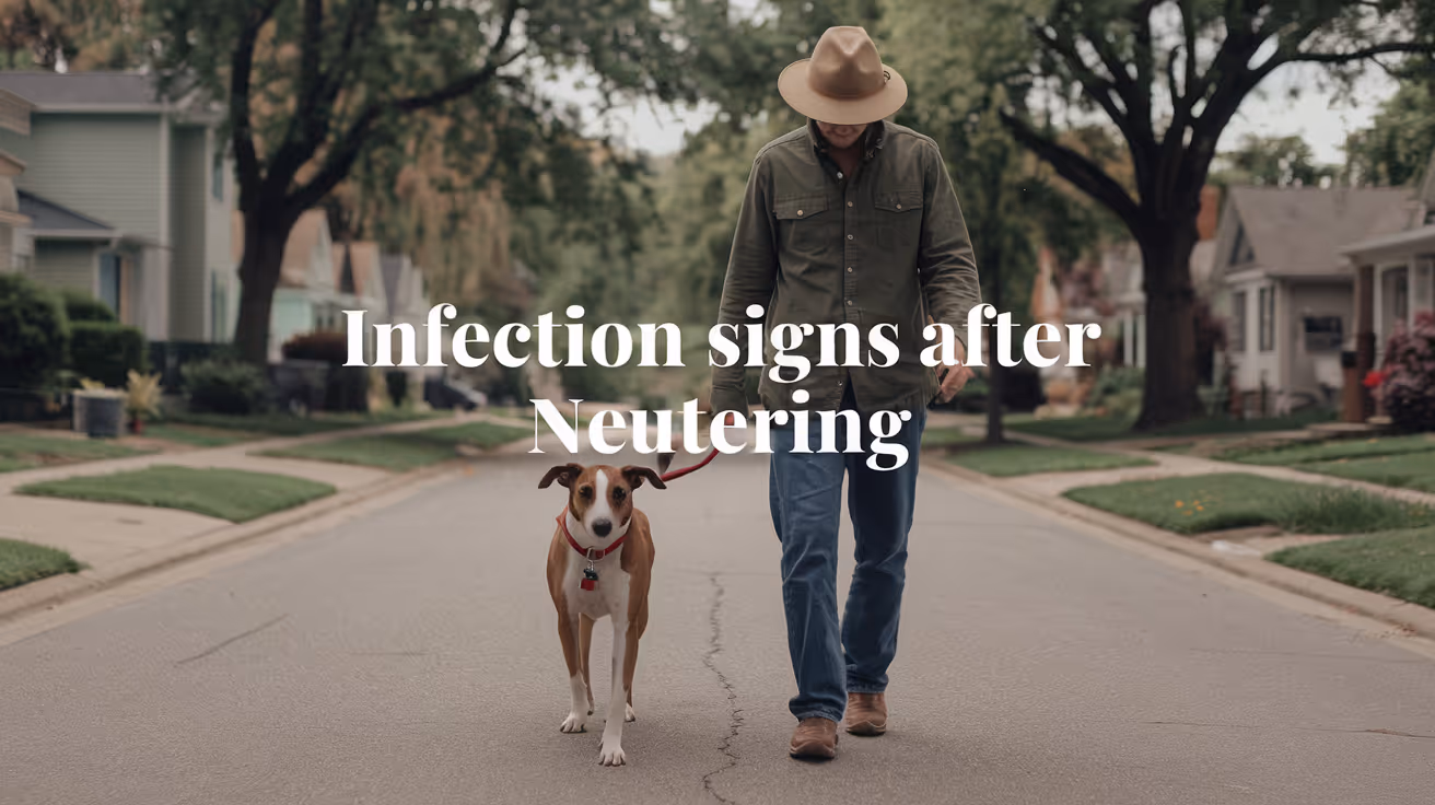 Signs of Infection After Neutering a Dog