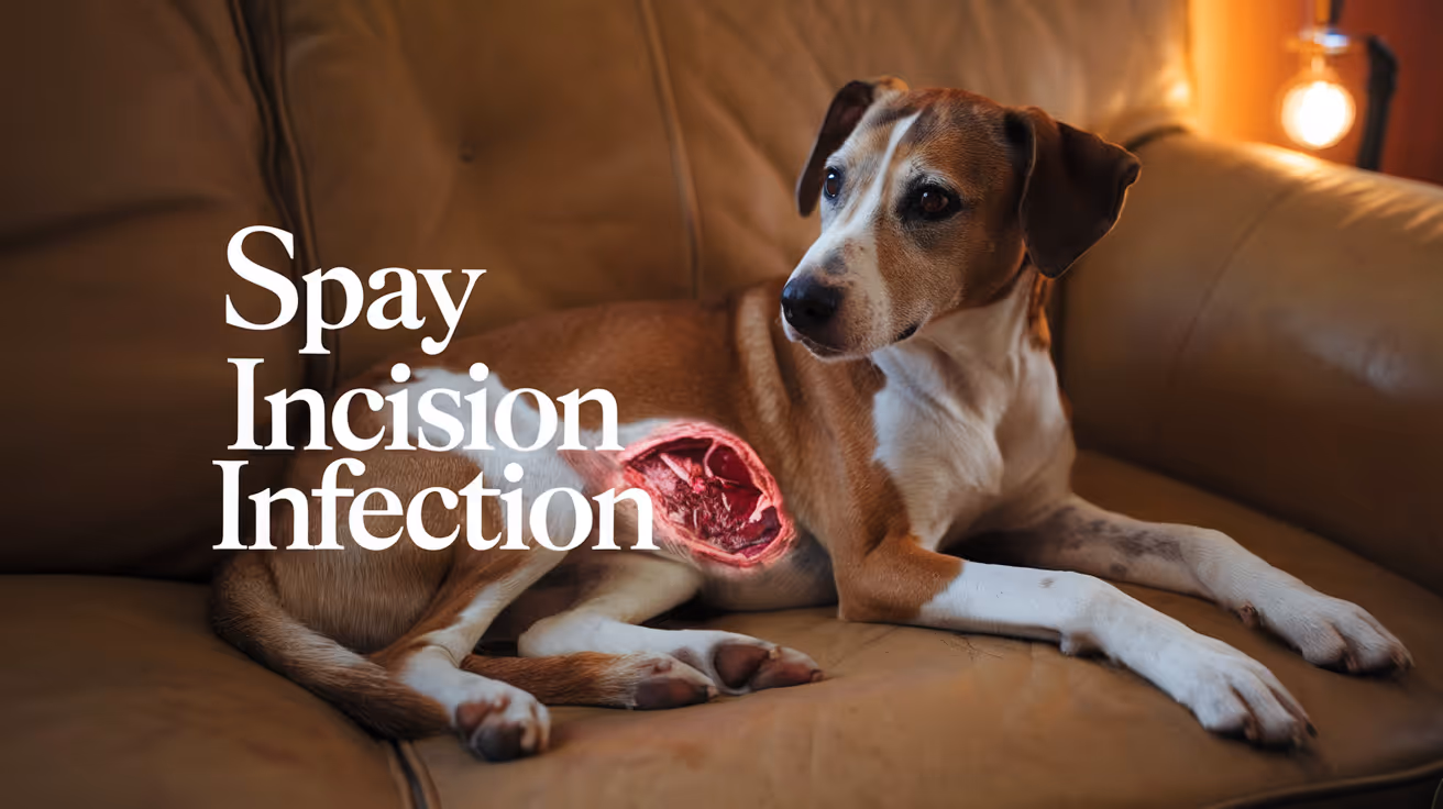 Dog Spay Incision Infection: Signs, and What to Do