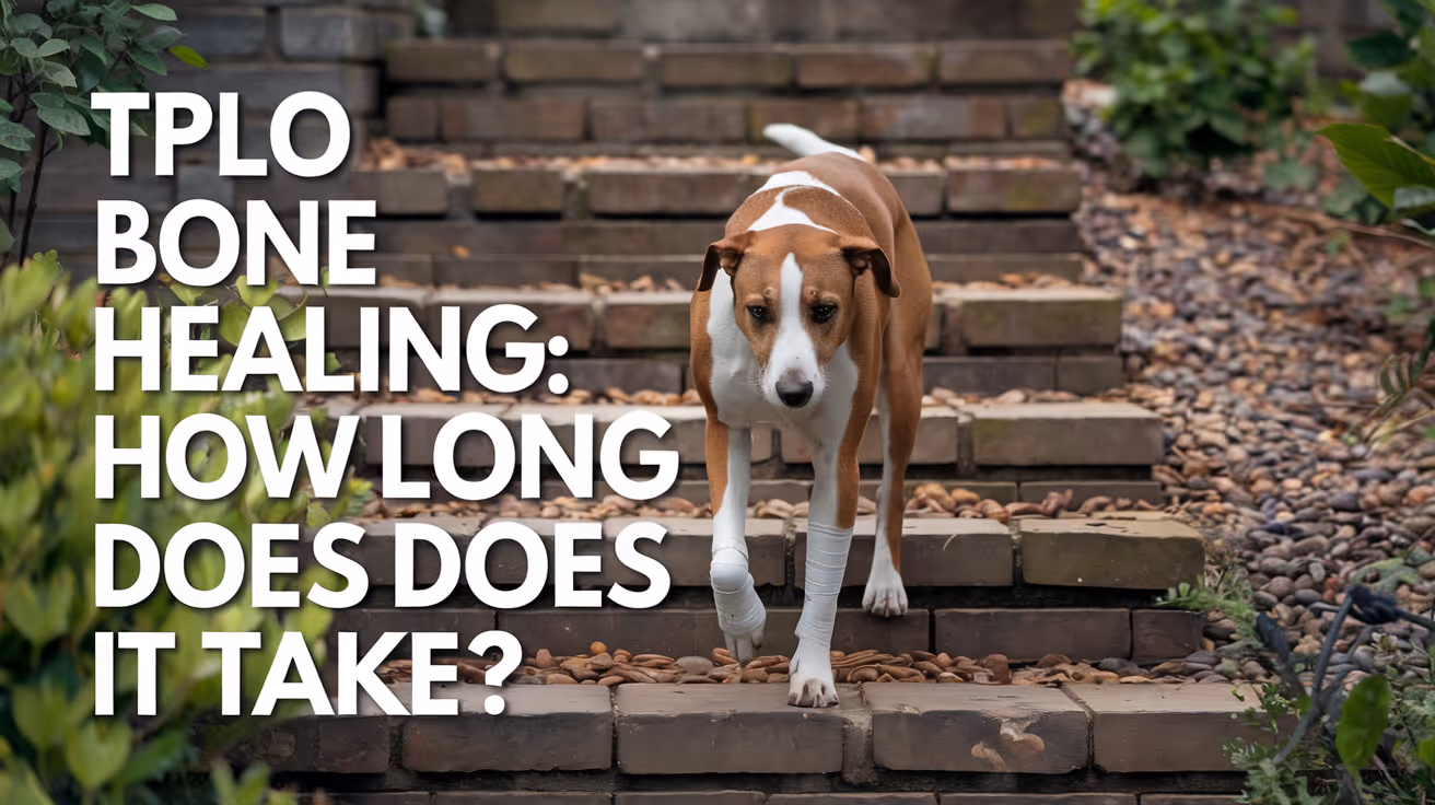 TPLO Bone Healing Time in Dogs Explained