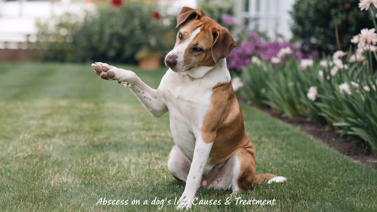 Abscess on a Dog's Leg: Causes, Signs & Treatment