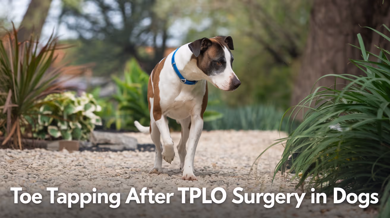 Dog Toe Tapping After TPLO Surgery Explained