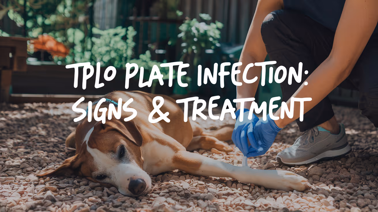 TPLO Plate Infection Signs and Treatment