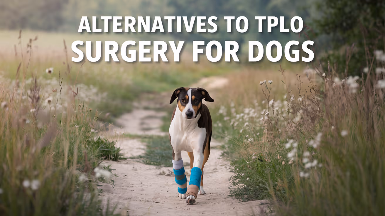 Alternatives to TPLO Surgery for Dogs