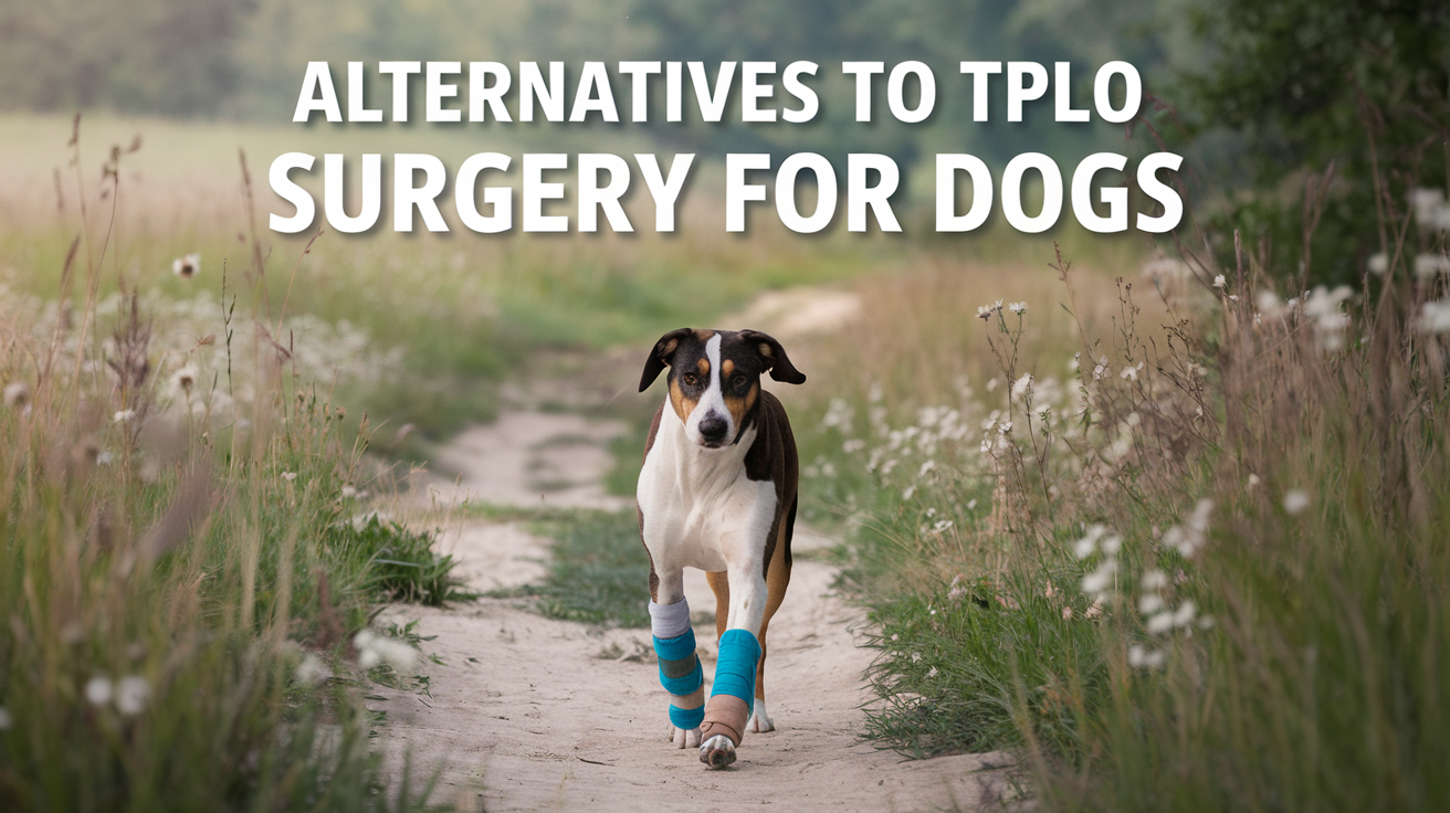 Alternatives to TPLO Surgery for Dogs