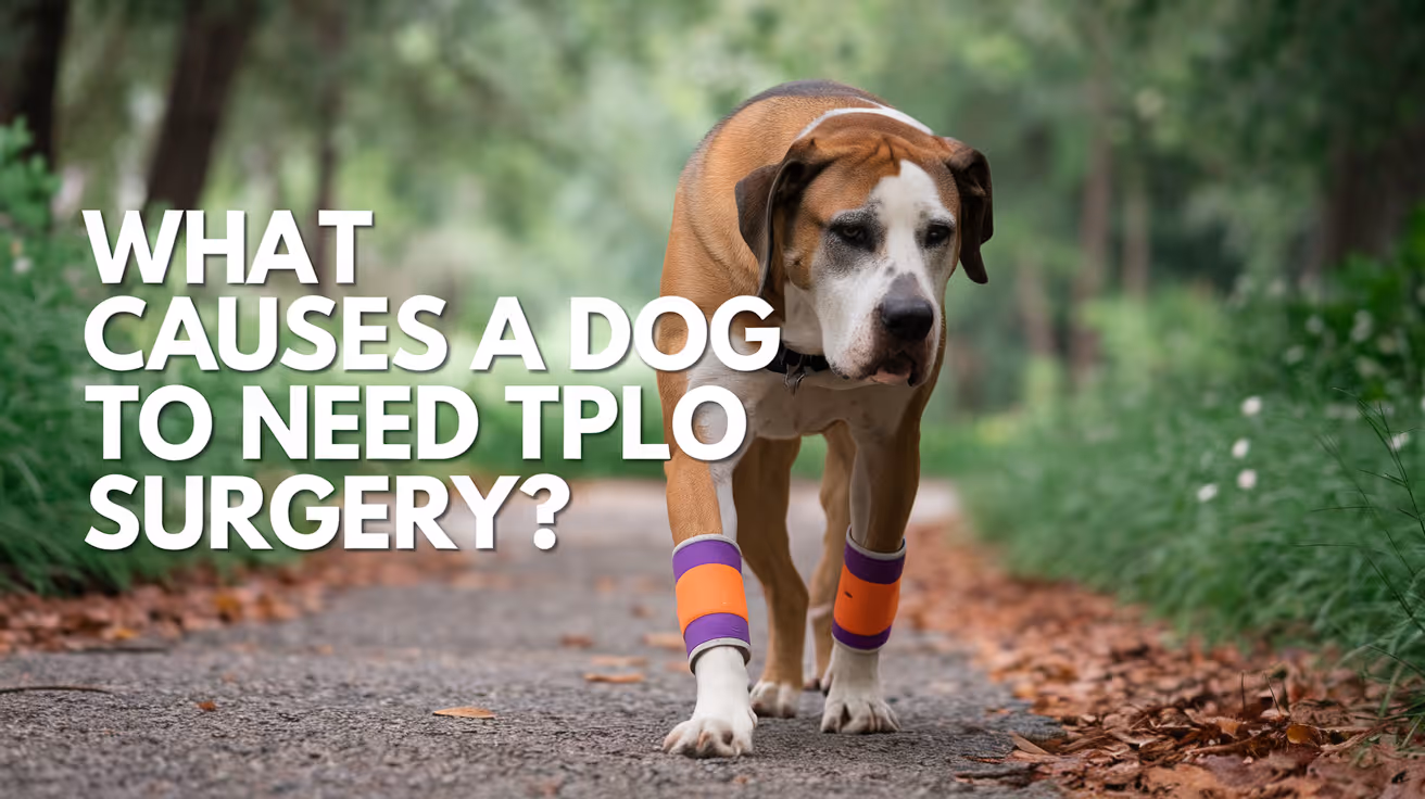 Ursachen für TPLO-Operationen bei Hunden verstehen