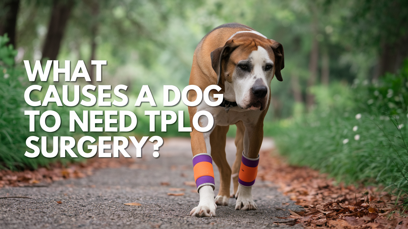 Cause che richiedono la chirurgia TPLO nei cani