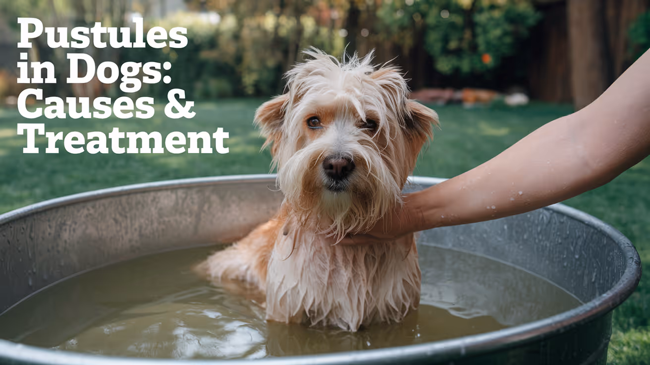 Pustules in Dogs Causes and Treatment
