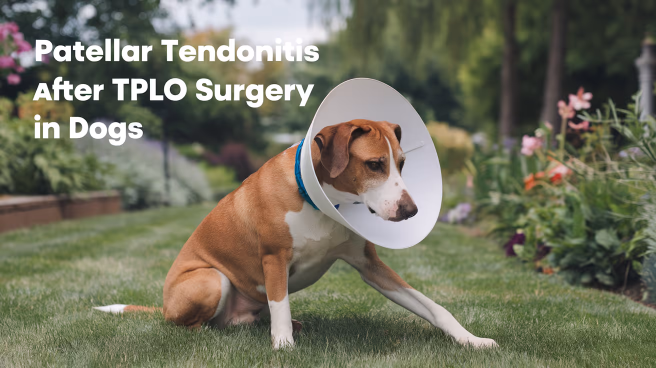 Patellar Tendonitis After TPLO Surgery in Dogs