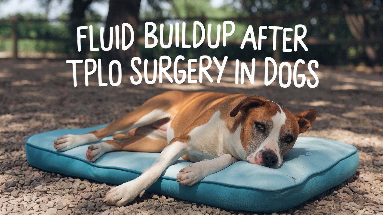 Fluid Buildup After TPLO Surgery in Dogs