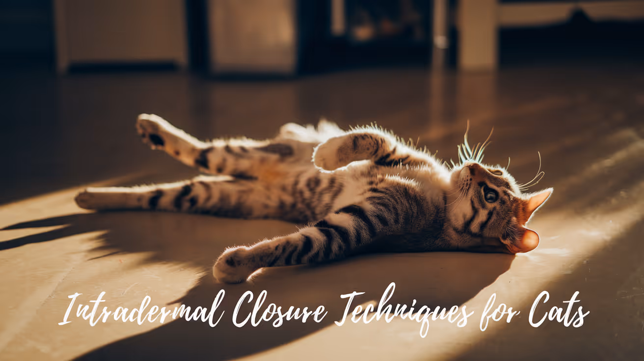 Intradermal Closure in Cats: Techniques and Care