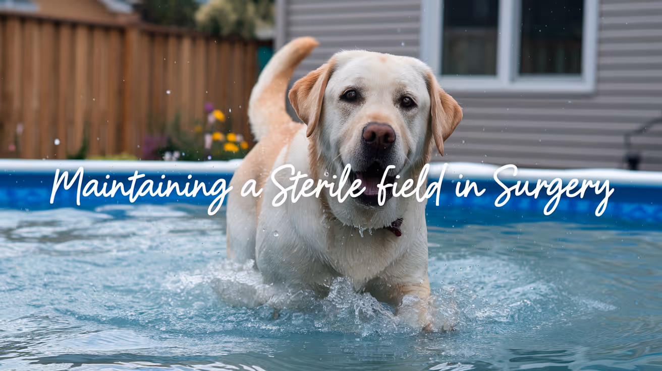 Maintaining a Sterile Field in Veterinary Surgery