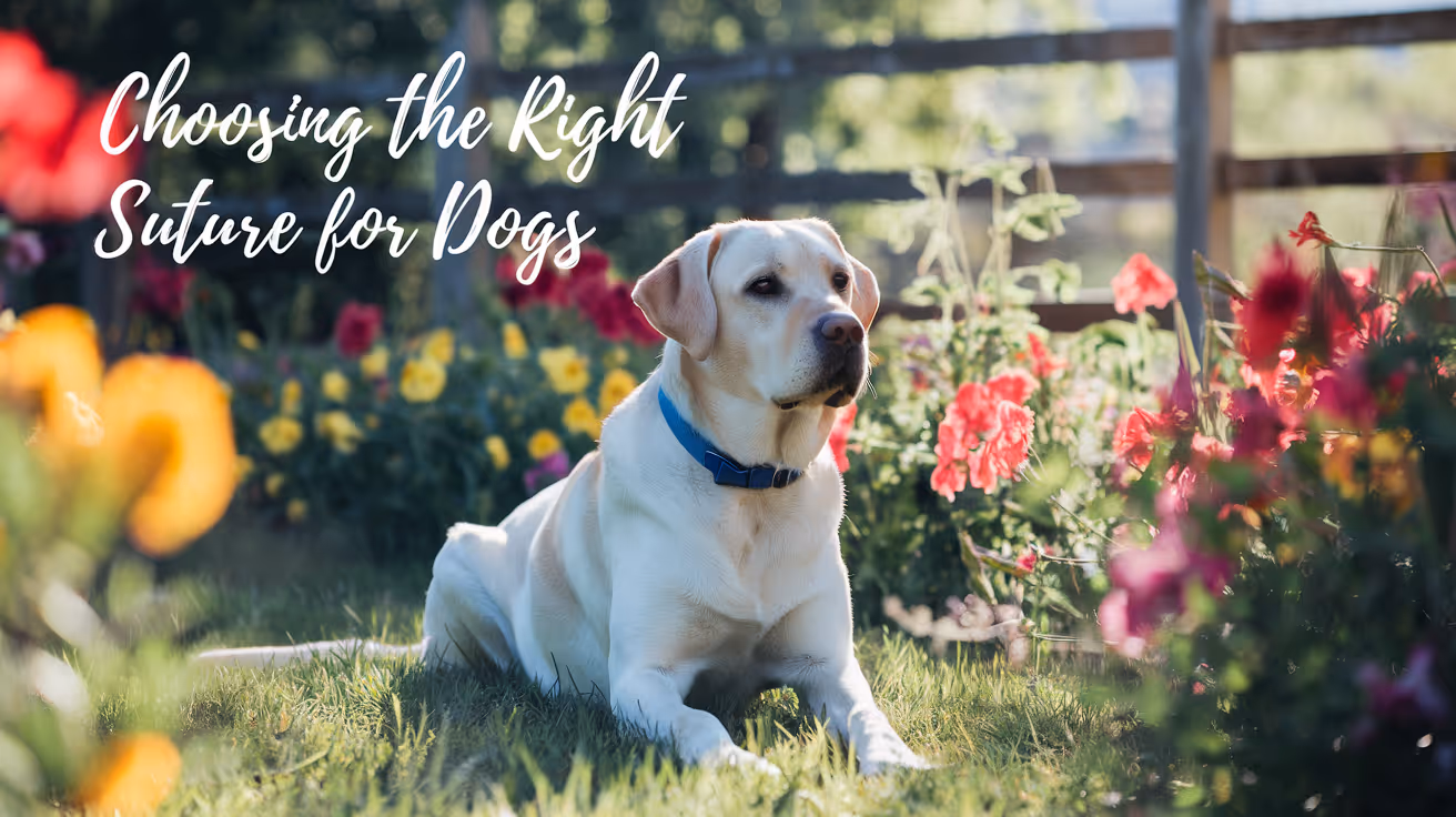 Choosing Suture Material for Dog Surgery