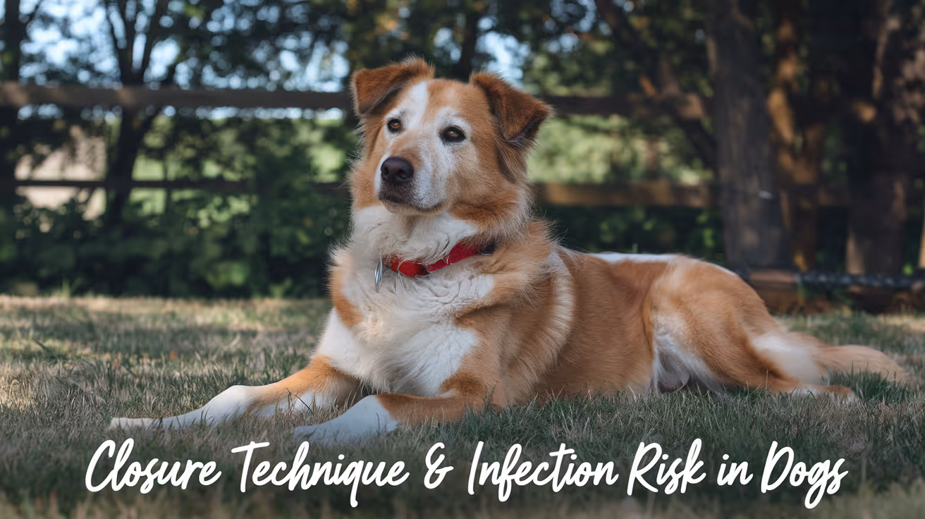 Infection Risk and Closure Technique in Dogs