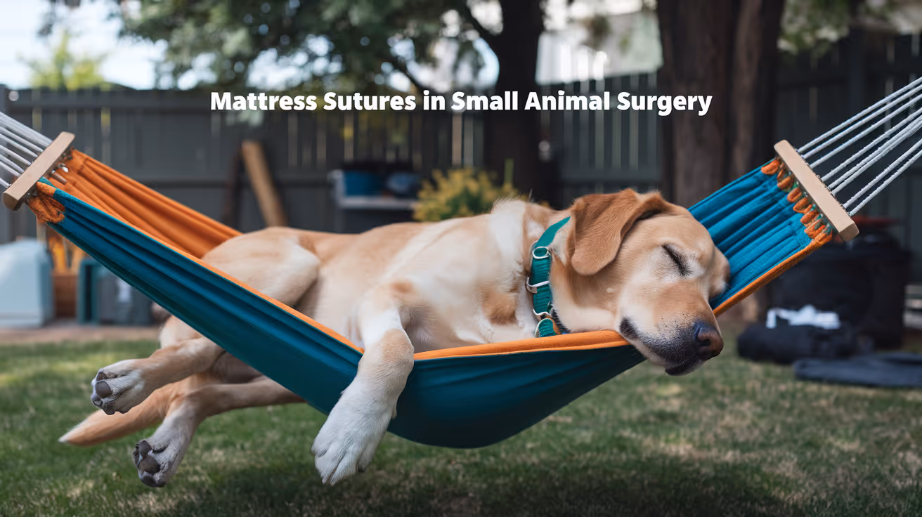 Mattress Sutures in Small Animal Surgery