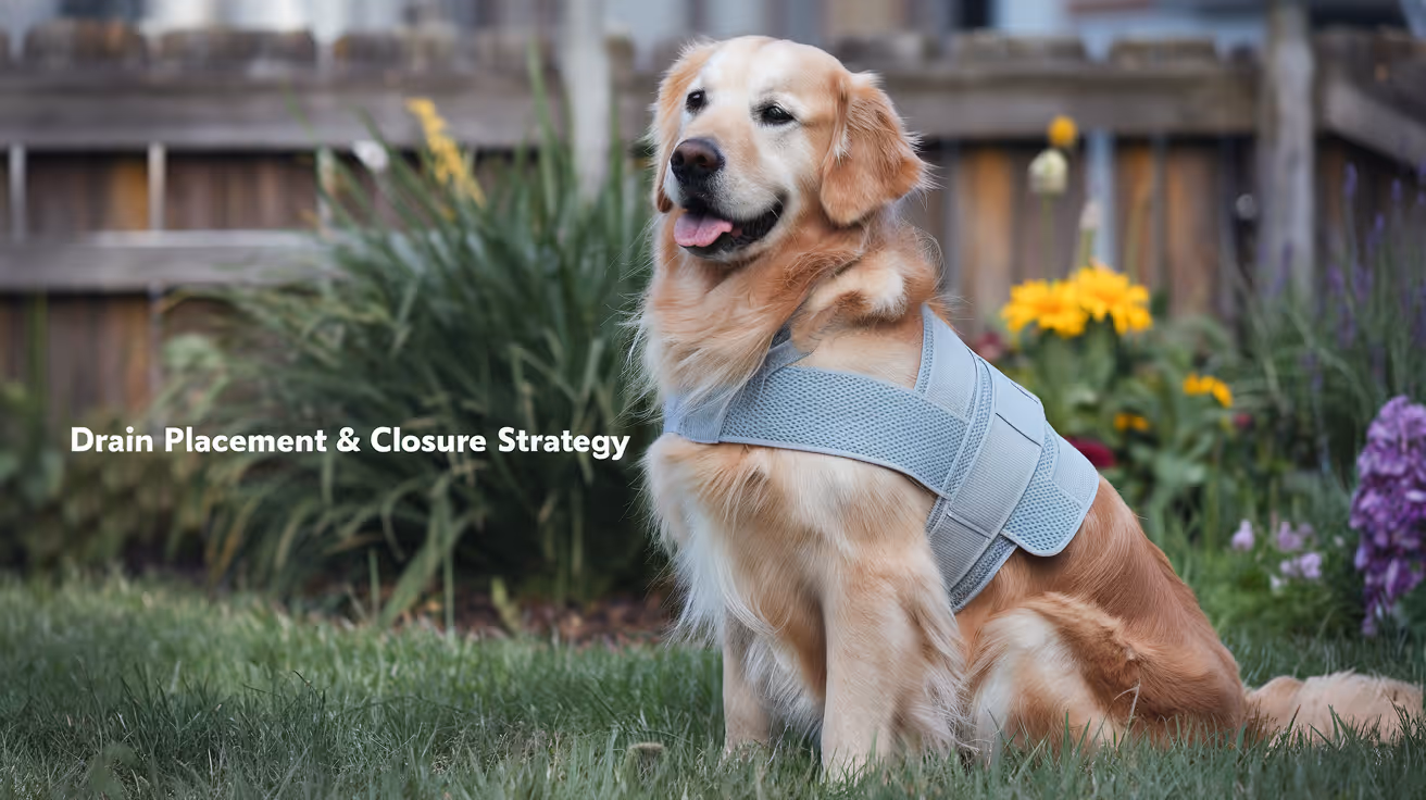 Drain Placement and Closure Strategy in Dogs