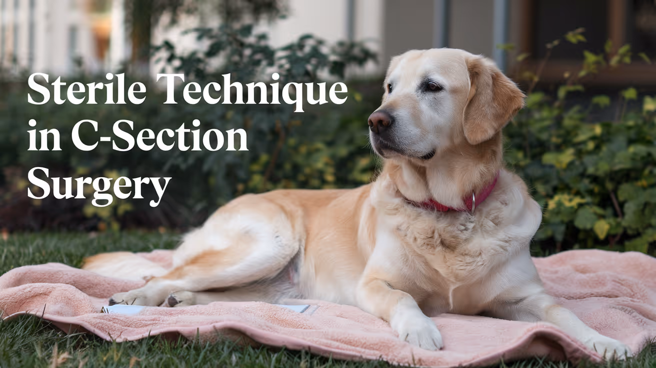 Asepsis for Cesarean Section in Dogs