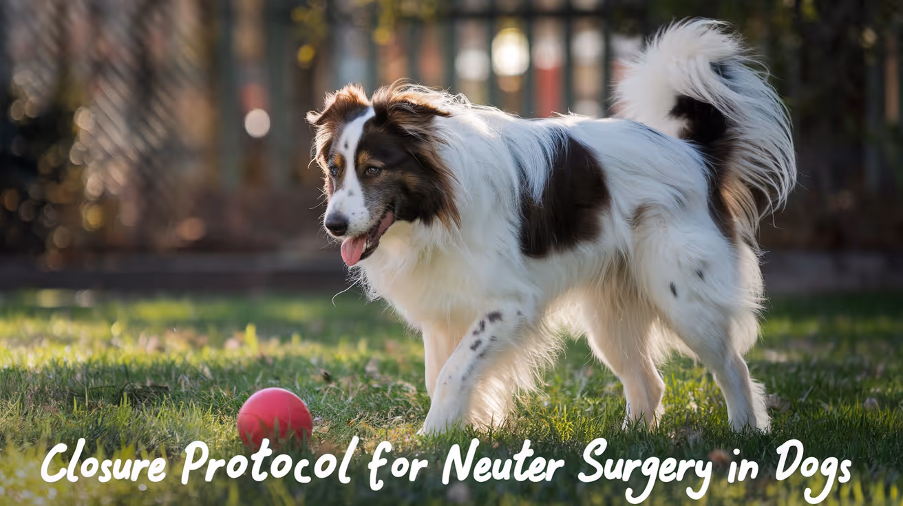 Closure Protocol for Neuter Surgery in Dogs