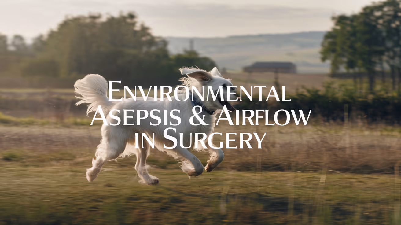 Environmental Asepsis and Airflow in Vet Surgery