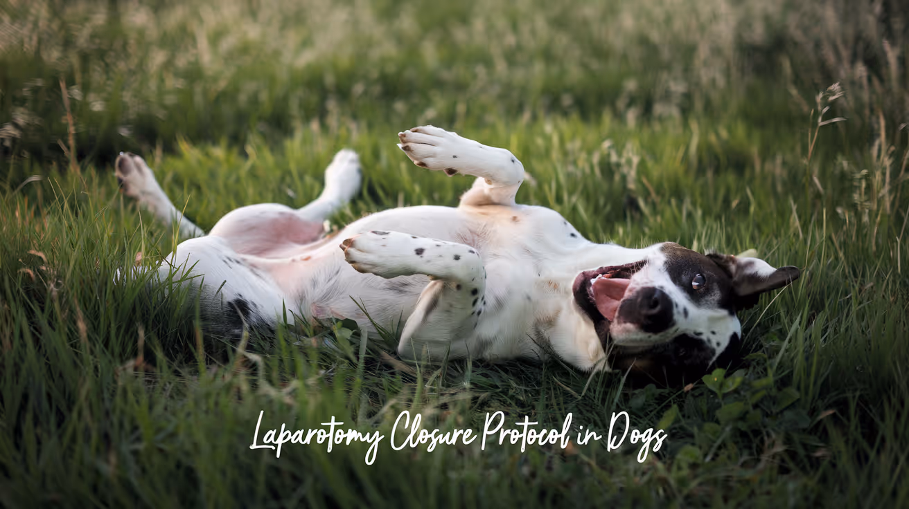 Closure Protocol for Laparotomy in Dogs
