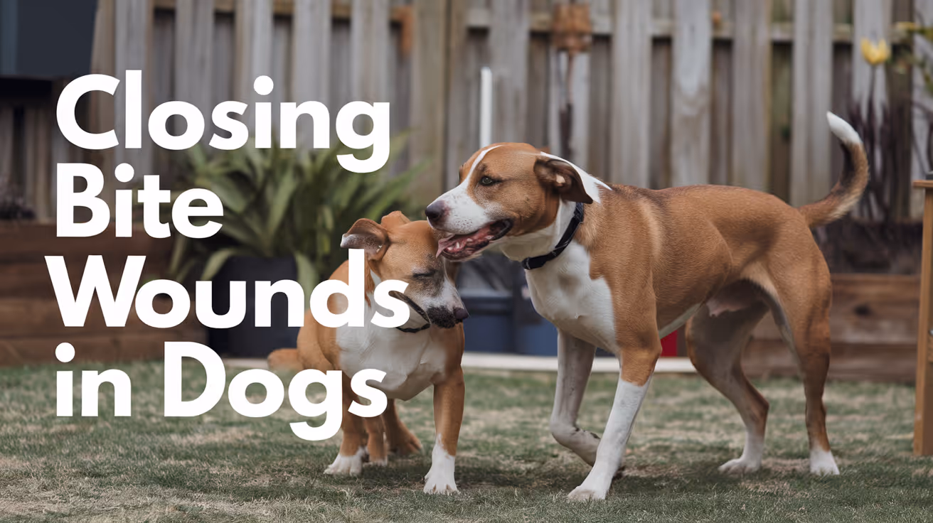 Closing Bite Wounds in Dogs: Expert Guide
