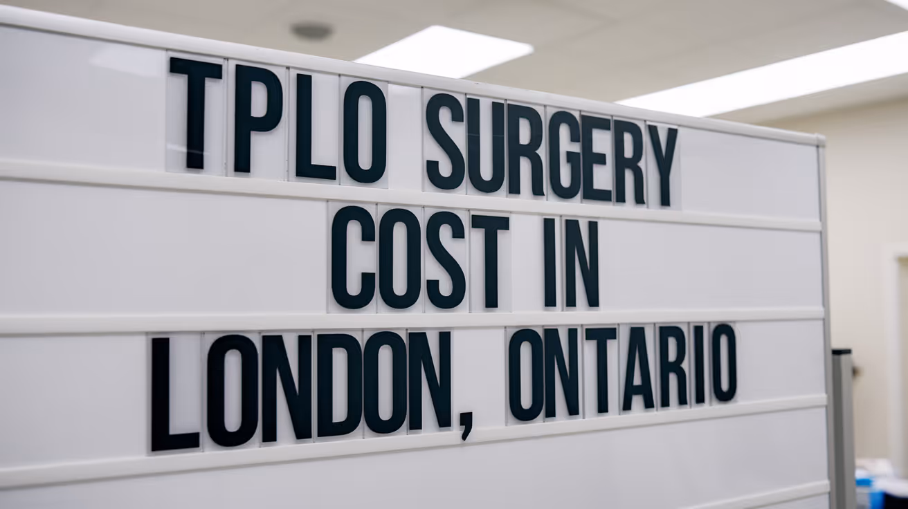 TPLO-Operation Kosten in London, Ontario: Was Sie wissen müssen