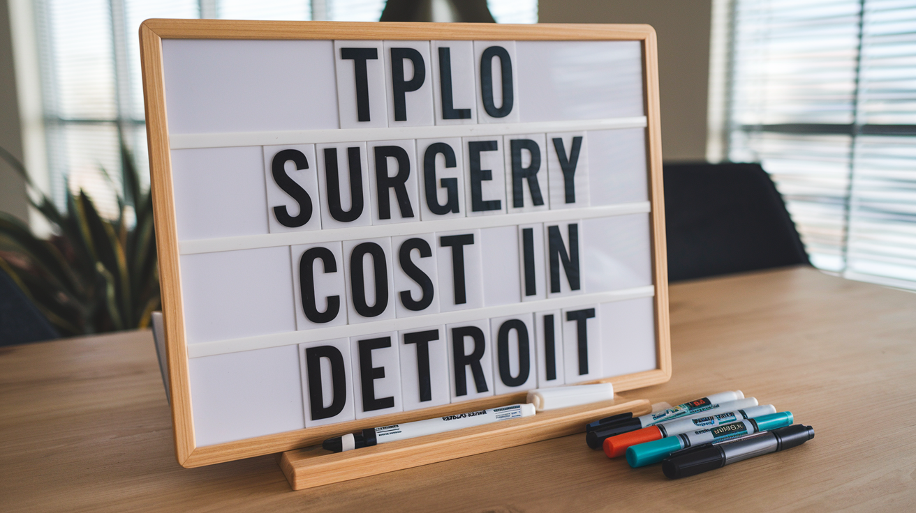 Costo della chirurgia TPLO a Detroit: guida completa