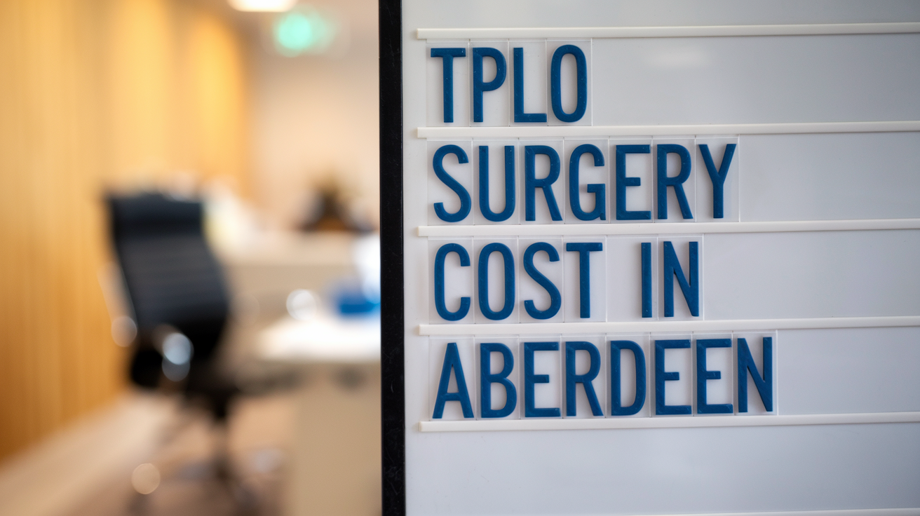 Costo della chirurgia TPLO ad Aberdeen: guida completa